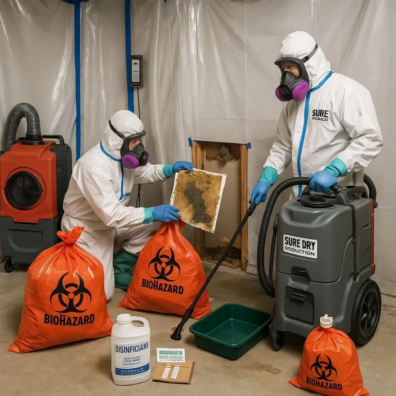 Contaminated Water Handling Protocols process in Carbondale, KS
