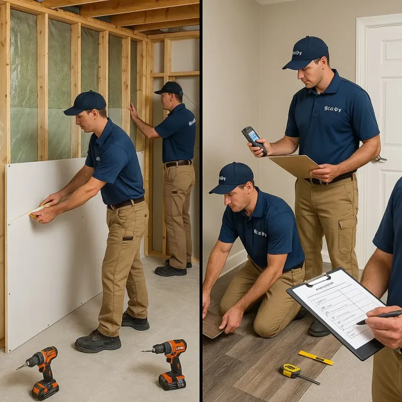 Repairs and Reconstruction process in Carbondale, KS